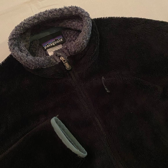 Patagonia Jackets & Blazers - Patagonia Regulator Polartec Full Zip Jacket Women’s Small Black Sherpa Gorpcore